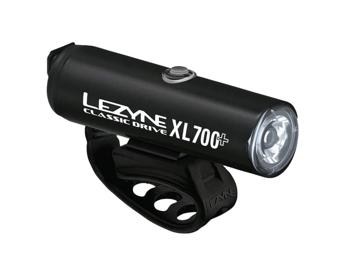 Lezyne Classic Drive XL 700+ Headlight (Black) (700 Lumens)